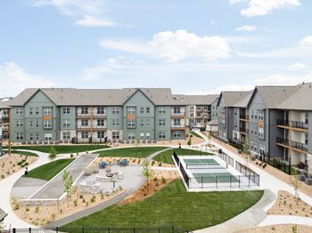 Aerial view at Notch66 in Longmont, CO 80504
